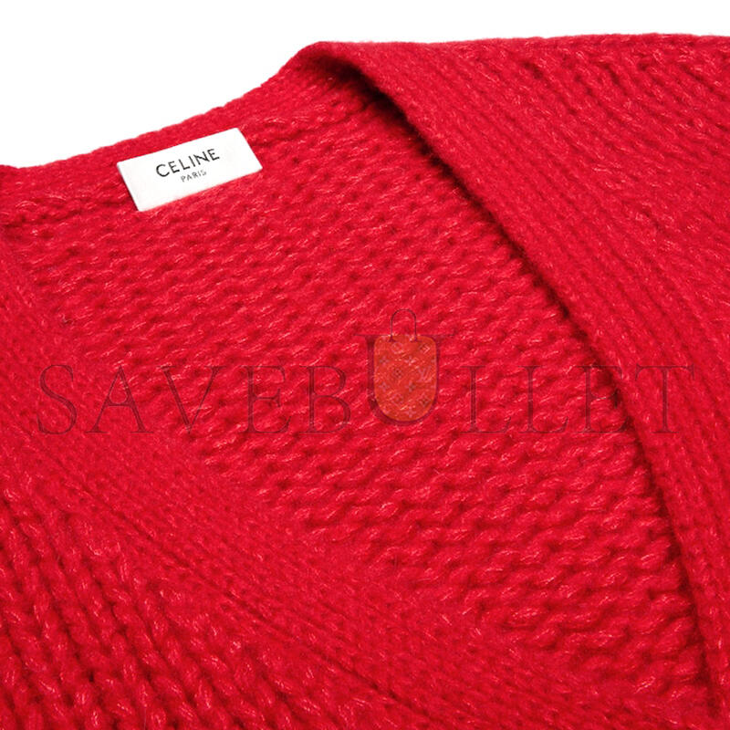 Ce1i*e cardigan in cashmere and silk ry0km0899.27br